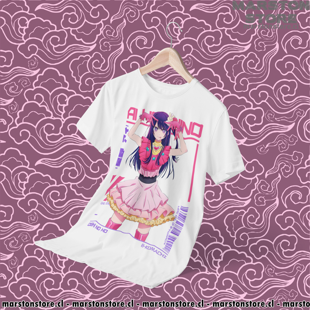Polera blanca de Oshi no Ko