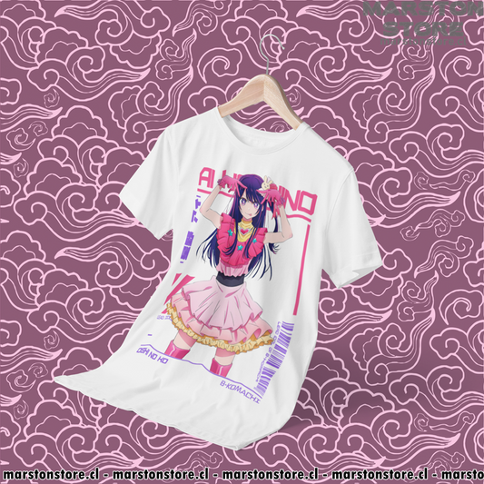 Polera blanca de Oshi no Ko