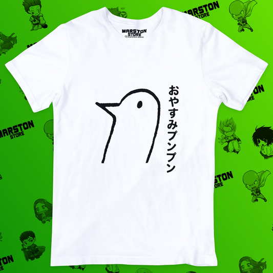 Polera blanca de Oyasumi Punpun