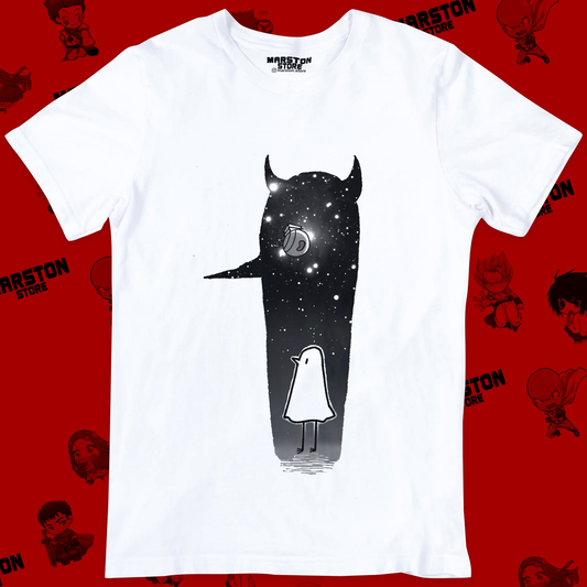Polera blanca de Oyasumi Punpun