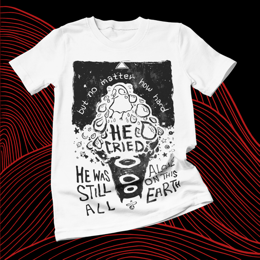 Polera blanca de Oyasumi Punpun
