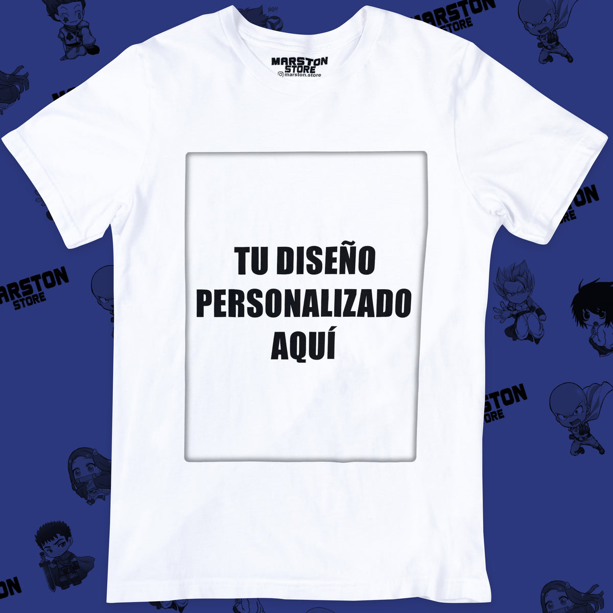 Polera blanca personalizada