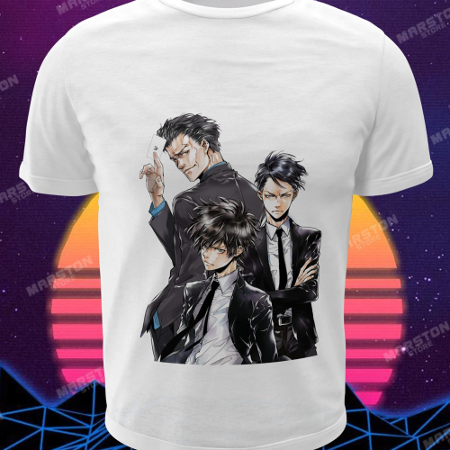 Polera blanca de Psycho-Pass