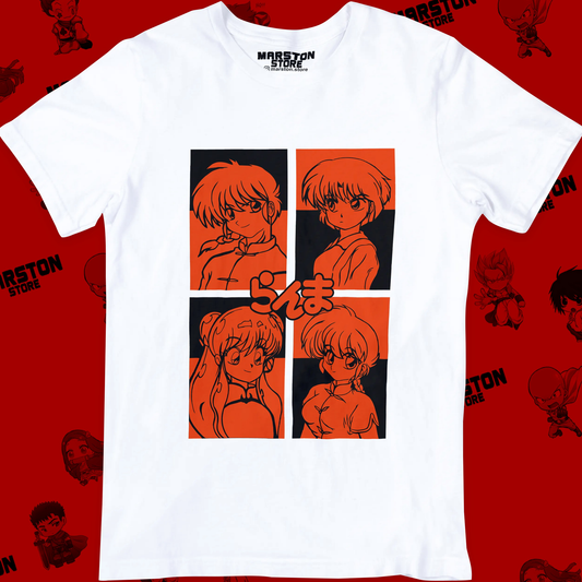 Polera blanca de Ranma ½