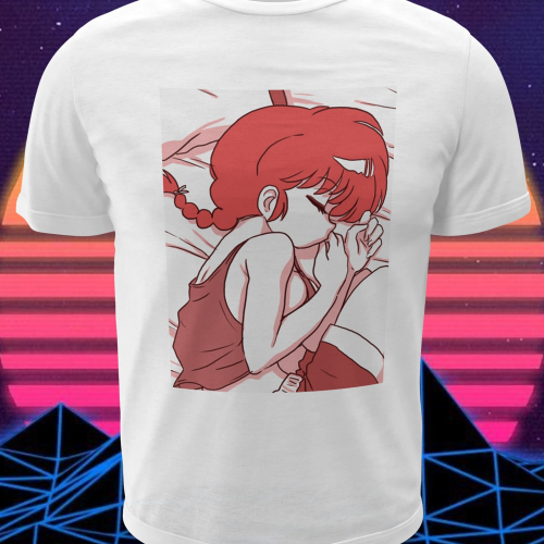 Polera blanca de Ranma ½