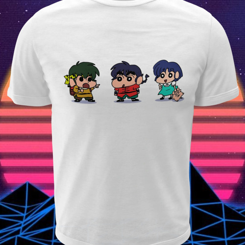 Polera blanca de Ranma ½