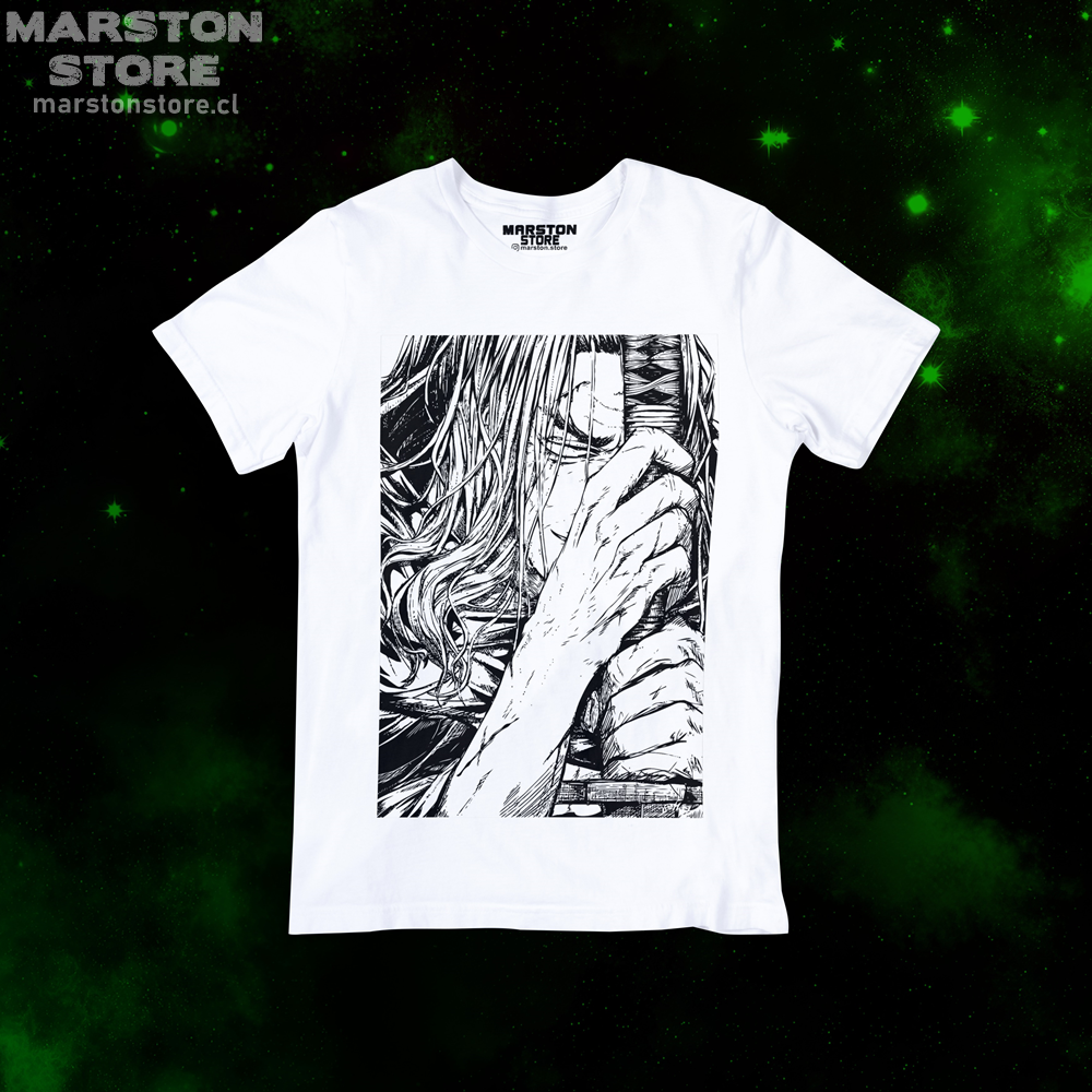 Polera blanca de Record of Ragnarok