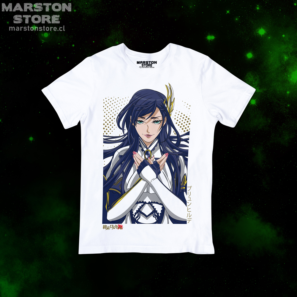 Polera blanca de Record of Ragnarok