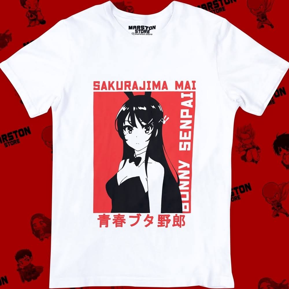 Polera blanca de Seishun Buta Yarou / Bunny Girl Senpai