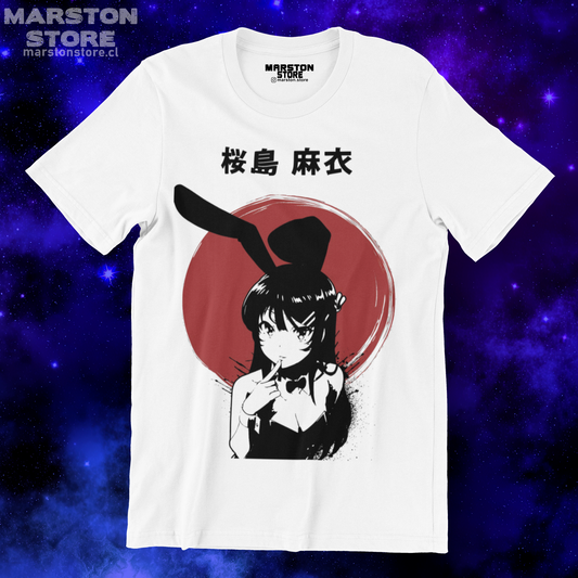 Polera blanca de Seishun Buta Yarou wa Bunny Girl Senpai no Yume wo Minai