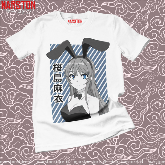 Polera blanca de Seishun Buta Yarou (Rascal Does Not Dream of Bunny Girl Senpai)