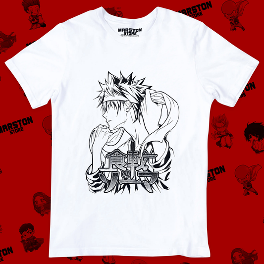 Polera blanca de Shokugeki no Soma / Food Wars!
