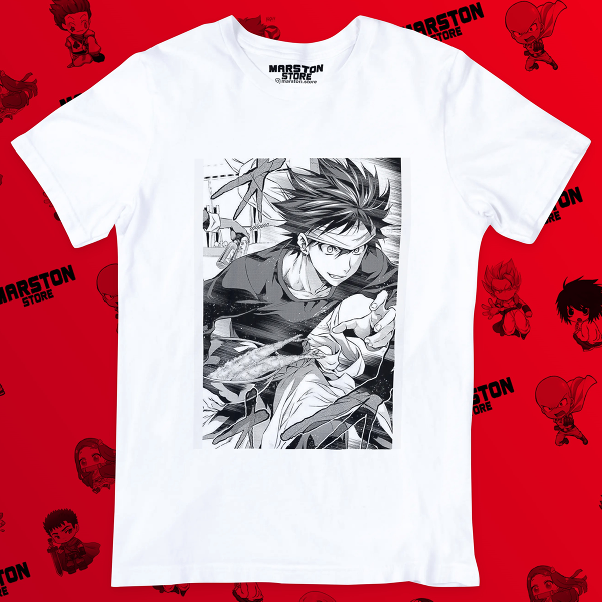 Polera blanca de Shokugeki no Soma / Food Wars!