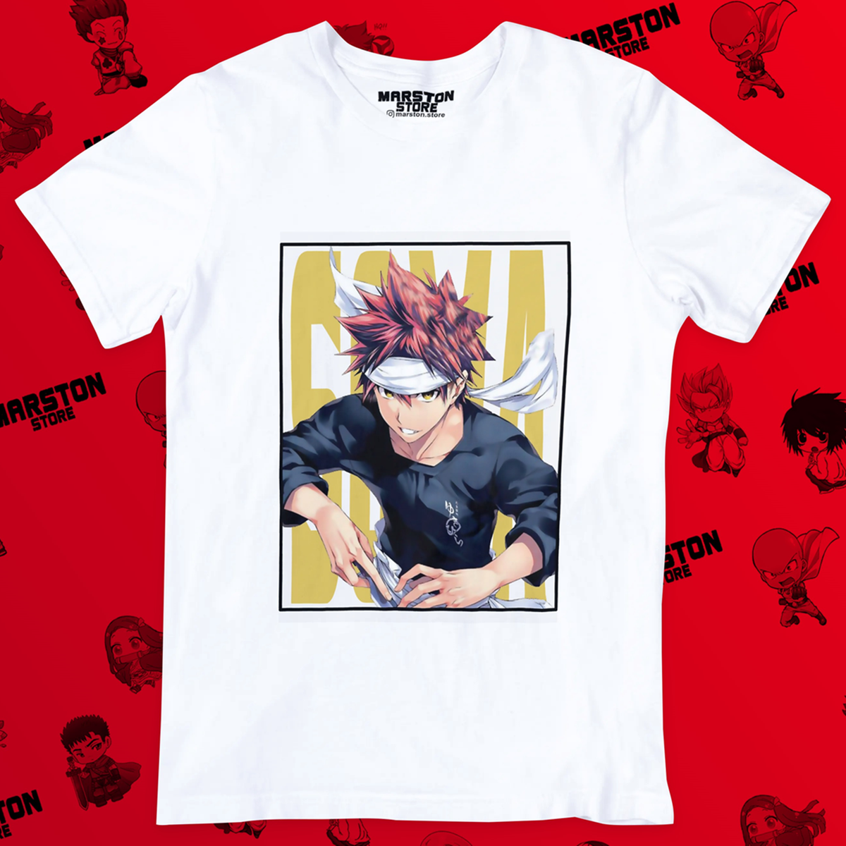Polera blanca de Shokugeki no Soma / Food Wars!