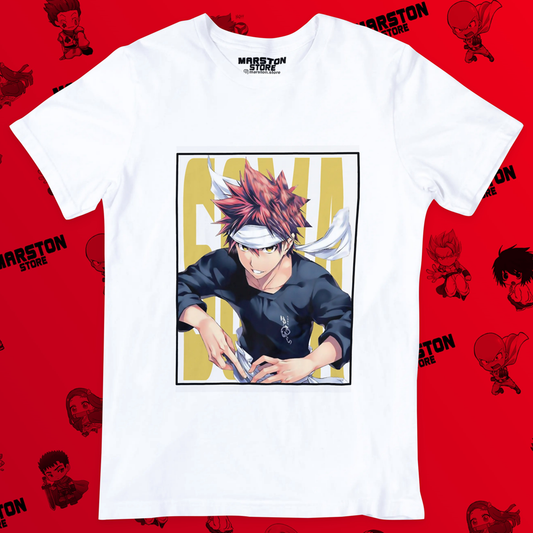 Polera blanca de Shokugeki no Soma / Food Wars!