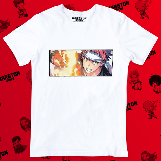 Polera blanca de Shokugeki no Soma / Food Wars!