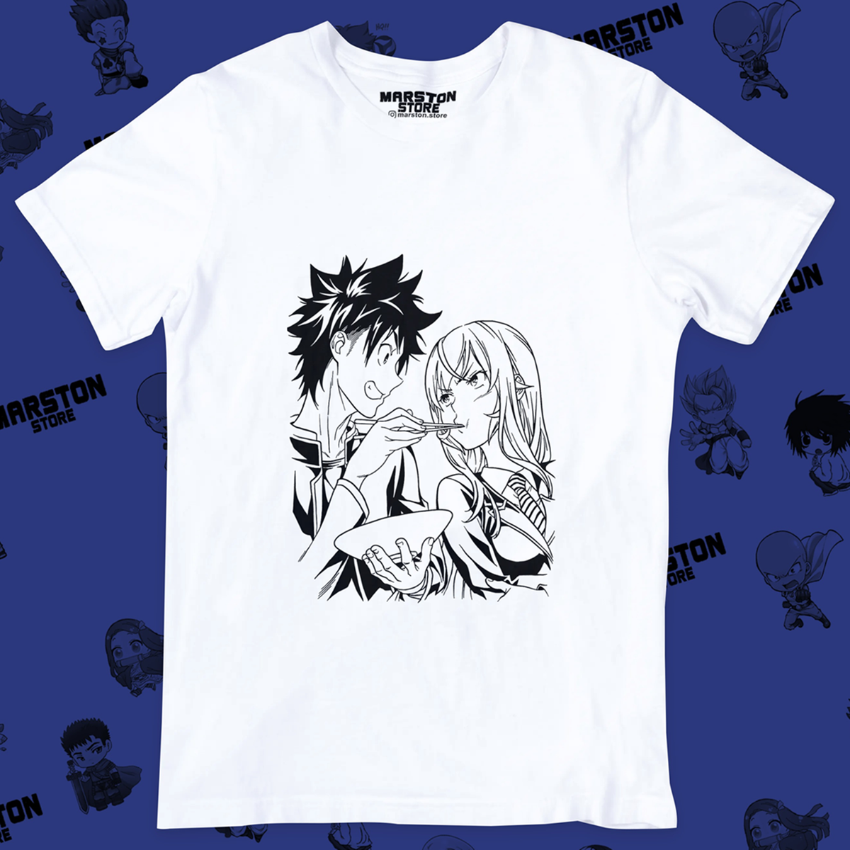 Polera blanca de Shokugeki no Soma / Food Wars!