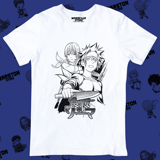 Polera blanca de Shokugeki no Soma / Food Wars!