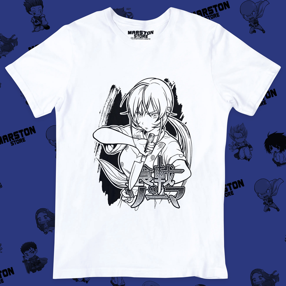 Polera blanca de Shokugeki no Soma / Food Wars!