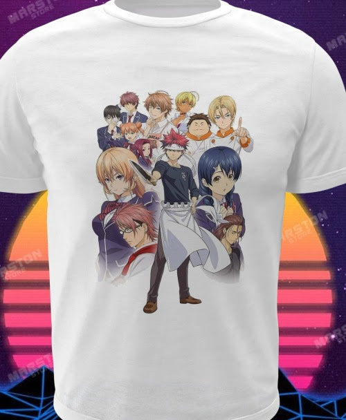 Polera blanca de Shokugeki no Soma / Food Wars!