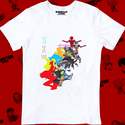 Polera blanca de SK∞ / Sk8 the Infinity