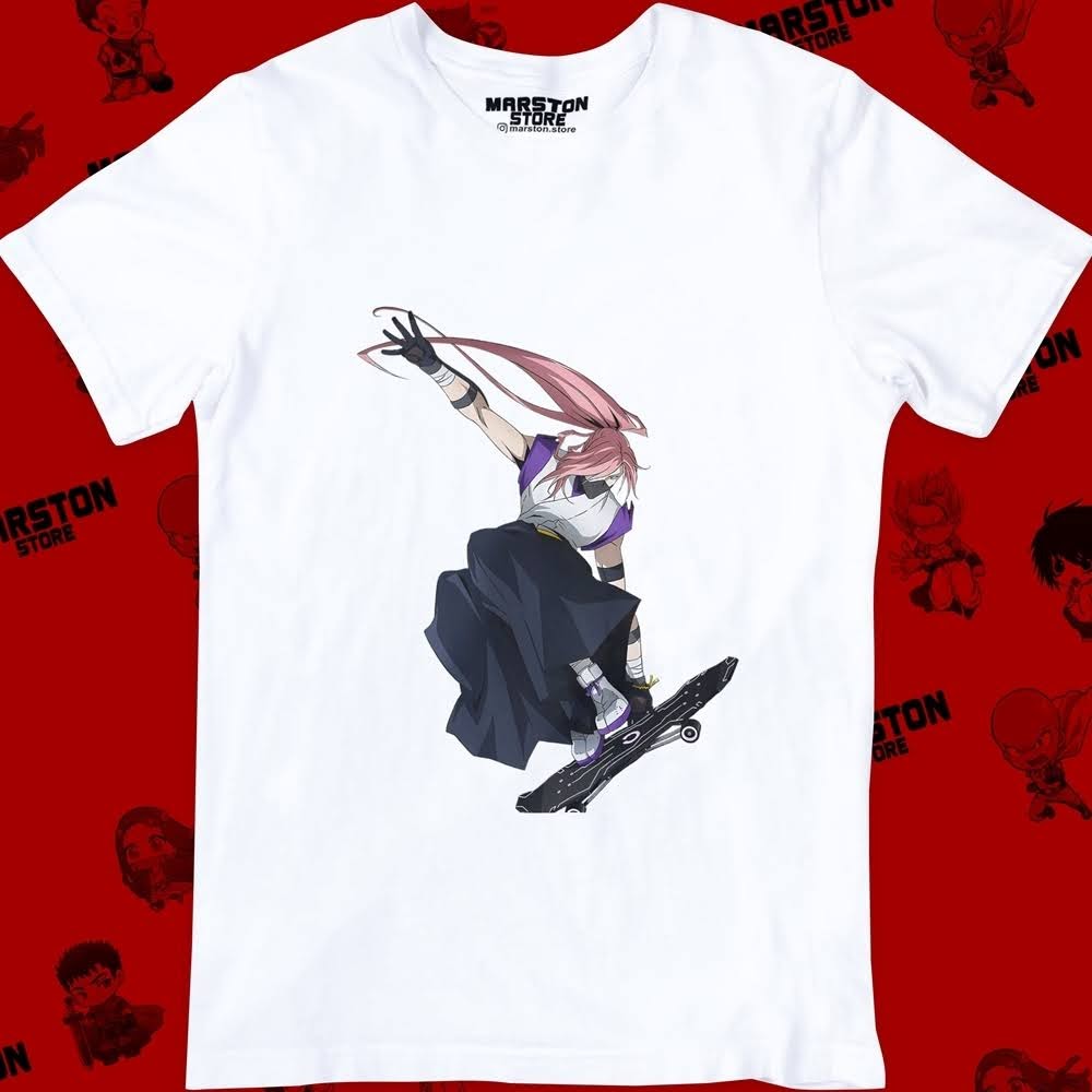 Polera blanca de SK∞ / Sk8 the Infinity