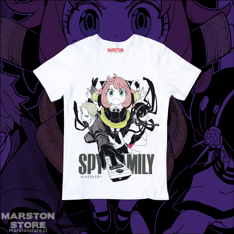 Polera blanca de Spy x Family