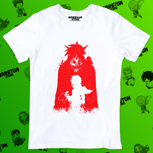 Polera blanca de Tengen Toppa Gurren-Lagann