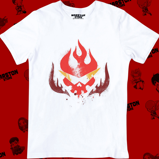 Polera blanca de Tengen Toppa Gurren-Lagann
