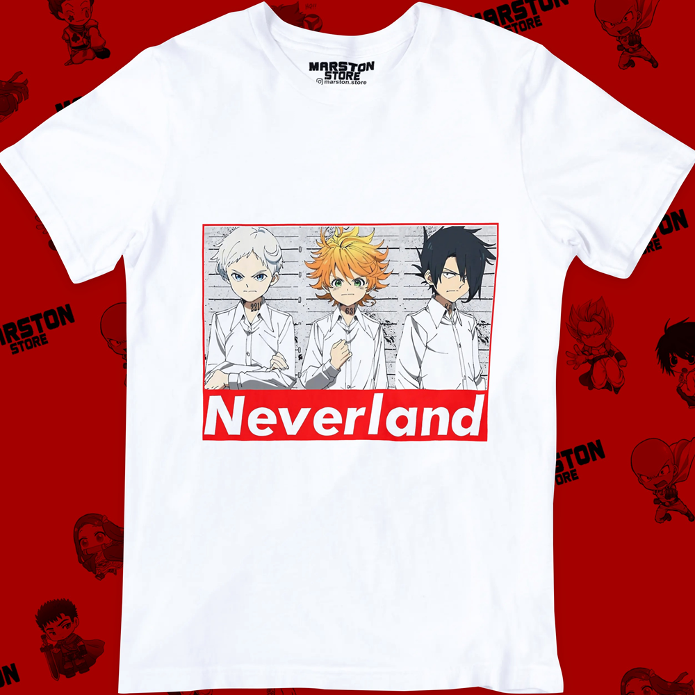 Polera blanca de The Promised Neverland