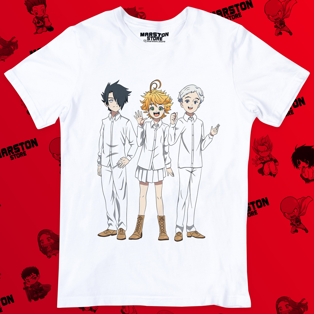 Polera blanca de The Promised Neverland