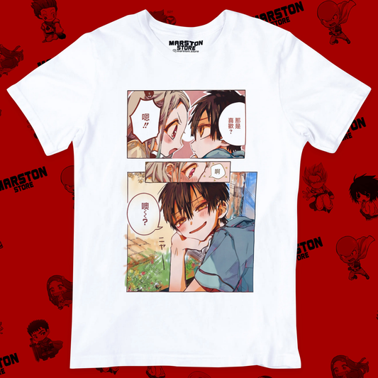 Polera blanca de Toilet-Bound Hanako-kun