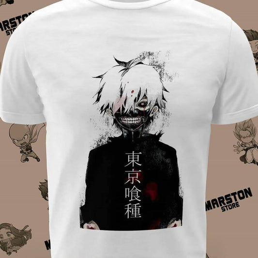 Polera blanca de Tokyo Ghoul