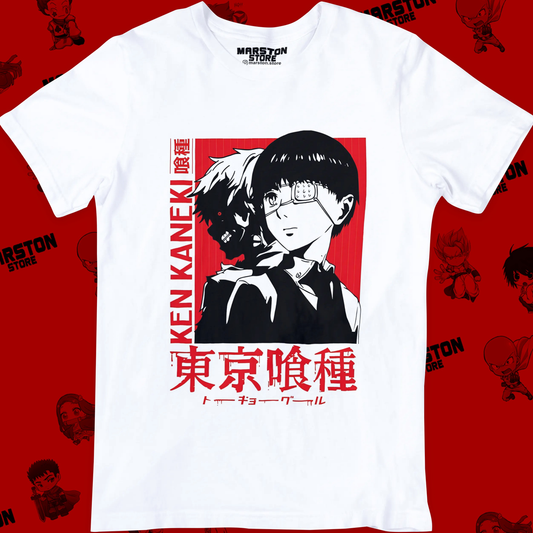 Polera blanca de Tokyo Ghoul