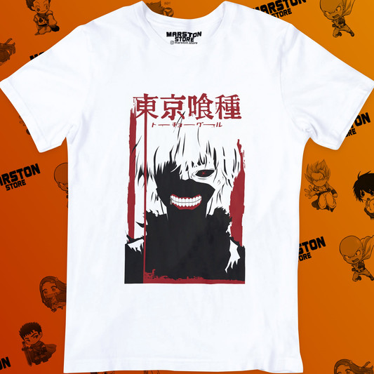 Polera blanca de Tokyo Ghoul
