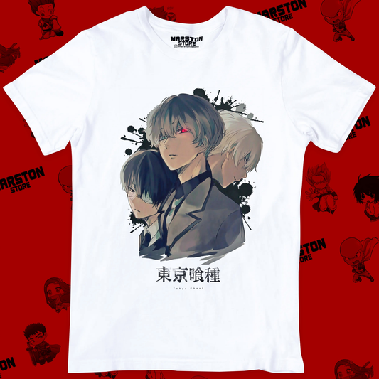 Polera blanca de Tokyo Ghoul