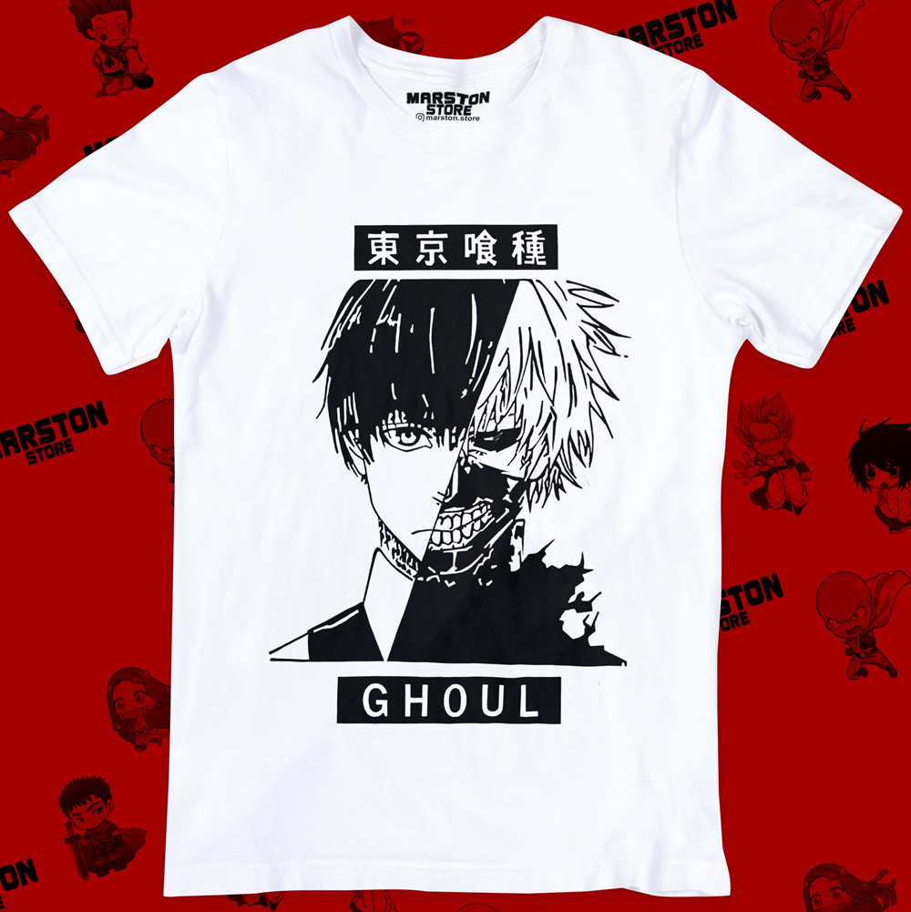 Polera blanca de Tokyo Ghoul