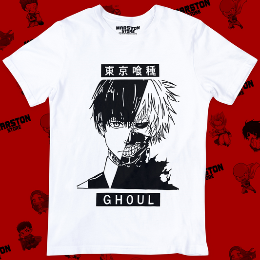 Polera blanca de Tokyo Ghoul