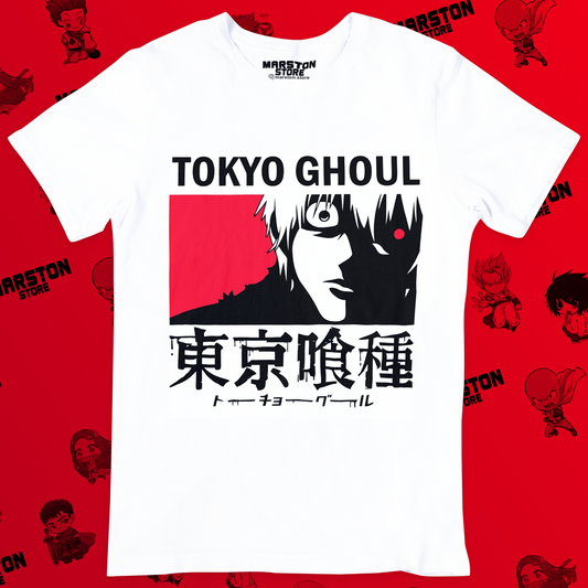Polera blanca de Tokyo Ghoul