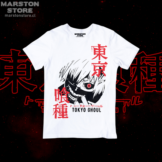 Polera blanca de Tokyo Ghoul