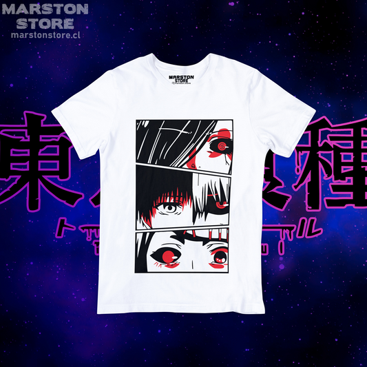 Polera blanca de Tokyo Ghoul