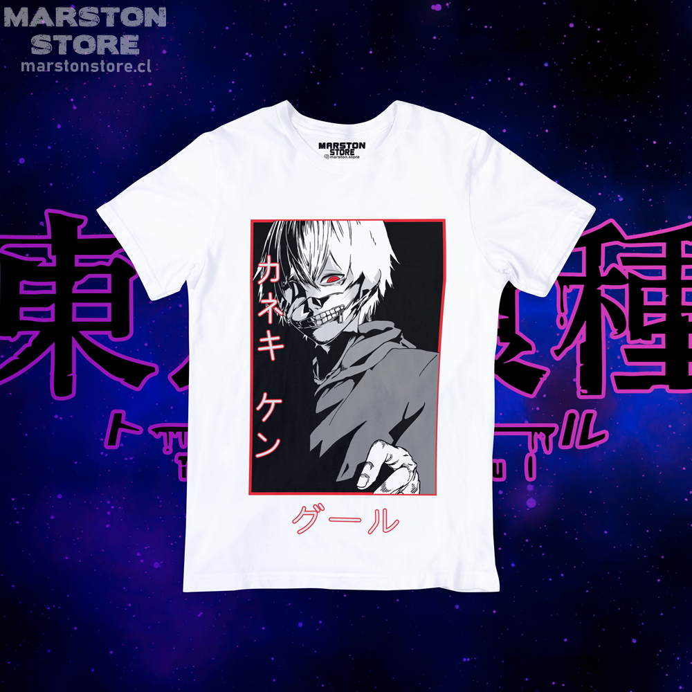 Polera blanca de Tokyo Ghoul