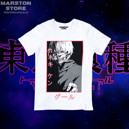 Polera blanca de Tokyo Ghoul