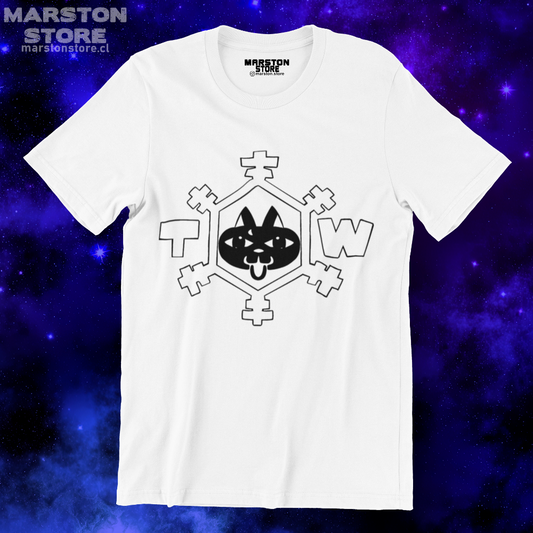 Polera blanca de Tokyo Revengers con diseño de Thousand Winters