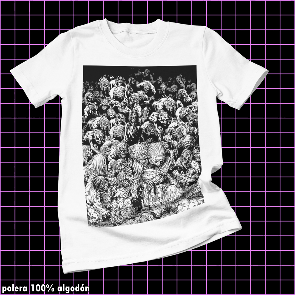 Polera blanca de Vinland Saga