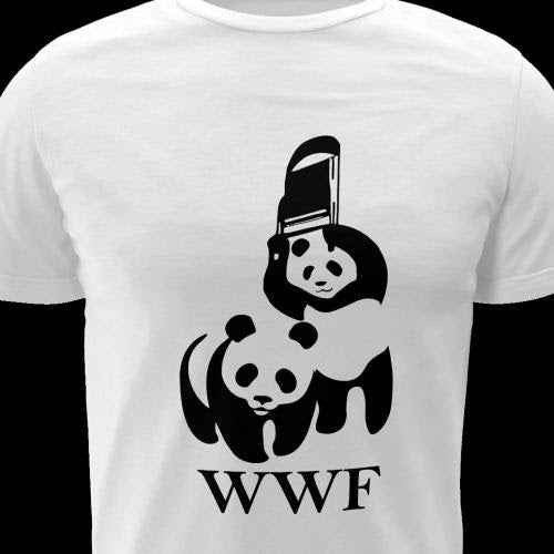 Polera blanca de WWF