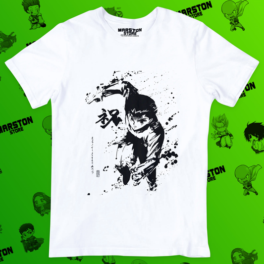Polera blanca de Yu Yu Hakusho