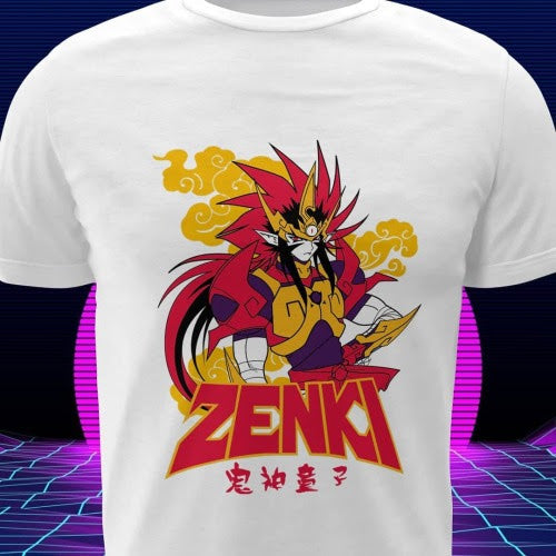 Polera blanca de Zenki
