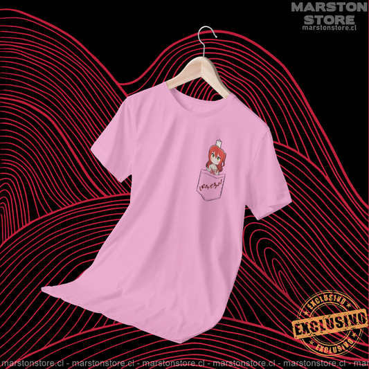 Polera de Bocchi the Rock! con Ikuyo Kita