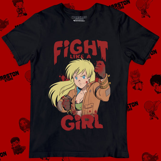 Polera negra Dorohedoro con diseño inspirado en el anime